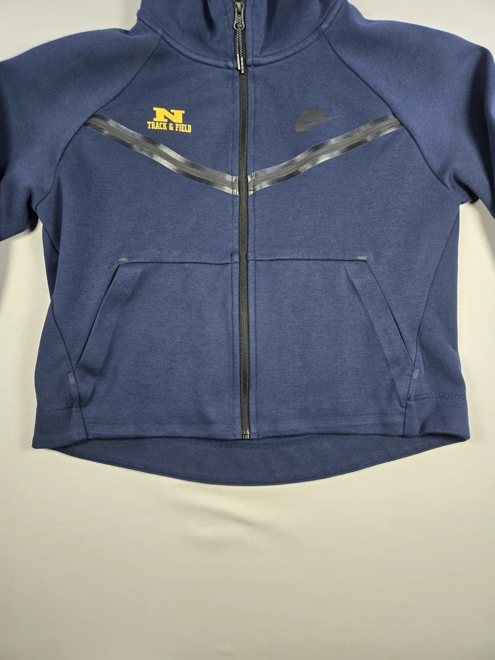 Nike Player Exclusive Tech Track Fleece Full-Zip Windrunner Hoodie Blue Size XS